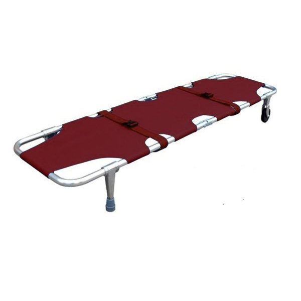 Afs Stretcher with Wheels (Burgundy) 11081